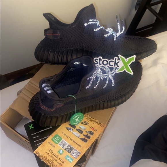 adidas Other - Yeezy 350 Boost black non-reflective